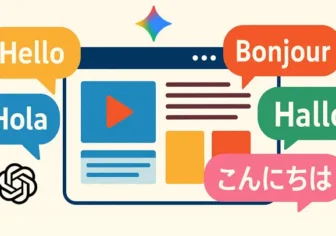 다국어 홈페이지 블로그 SEO 구조와 글로벌 검색엔진 노출을 보여주는 다국어 콘텐츠 전략 이미지